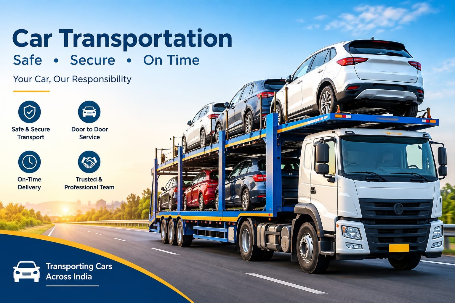 Car Transportation Service - Asha Transport Packers & Movers