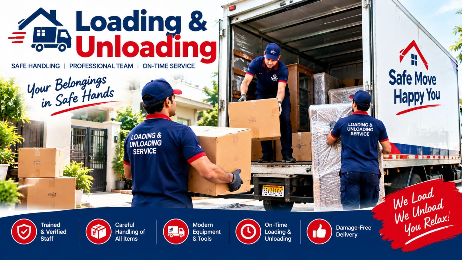 Loading and Unloading Service - Asha Transport Packers & Movers